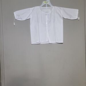 Elegant White Kids Blouse